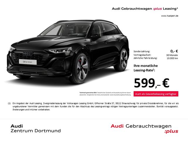 Audi Q8 e-tron 55 quattro S LINE BLACKPAK AHK CAM 21Z