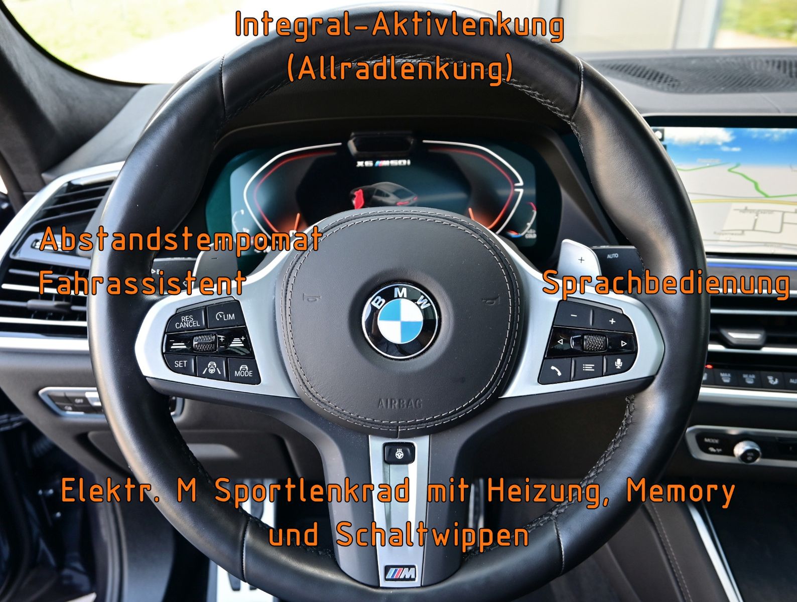 Fahrzeugabbildung BMW X6 M50i °UVP 136.675€°NIGHT VISION°STANDHEIZ°AHK