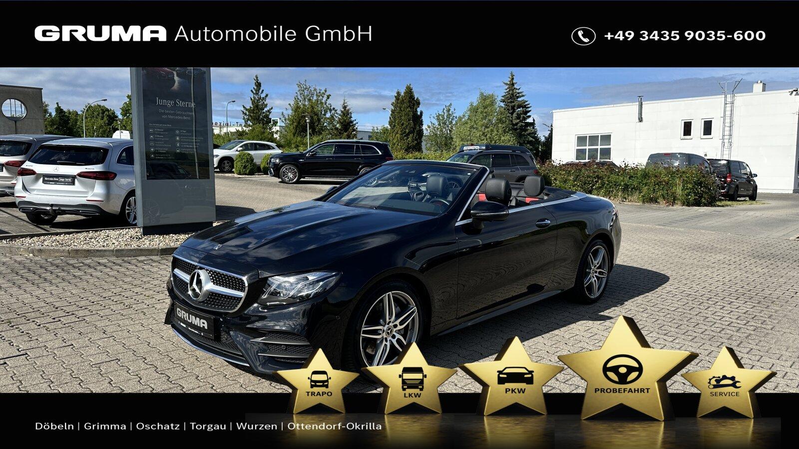Mercedes-Benz E 200 4M Cabriolet +AMG+Multibeam+KeyGo+CarPlay+