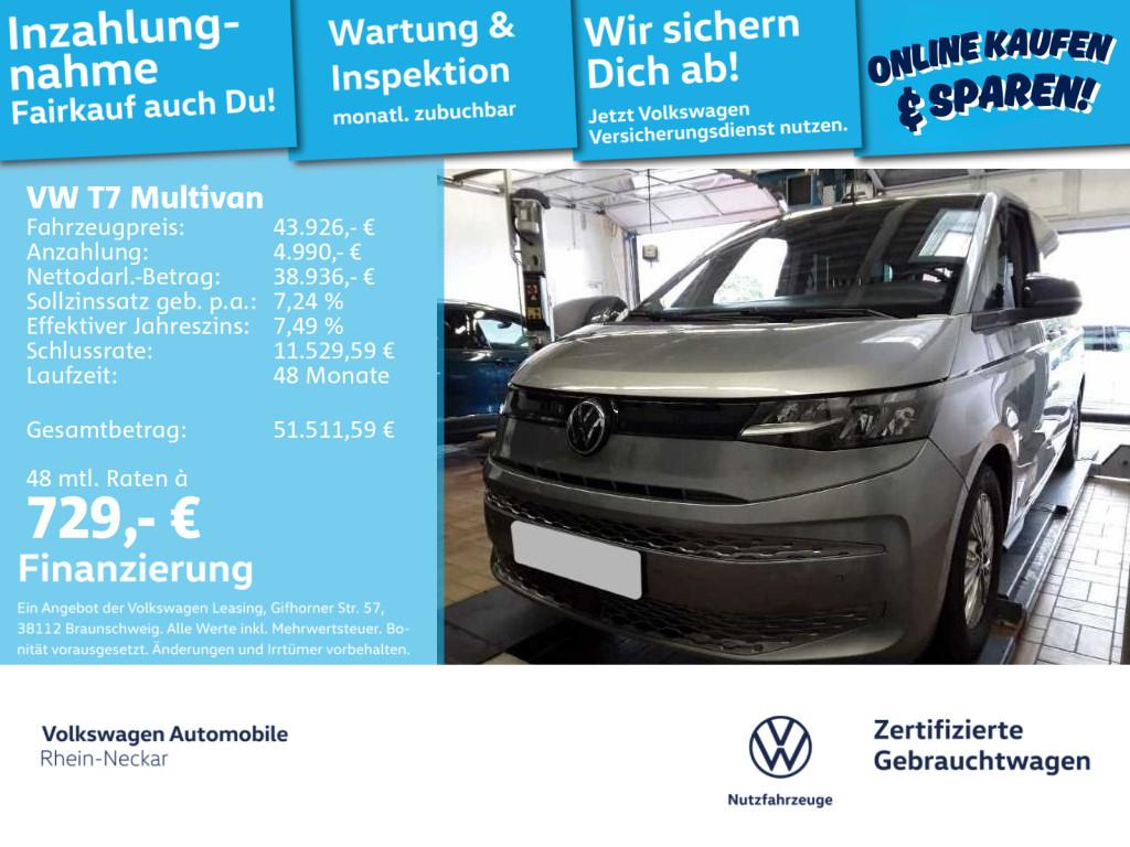 Volkswagen T7 Multivan 2.0 TDI Automatik Kamera Navi 7 Sitz