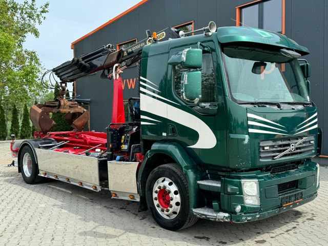 Volvo FL290 4x2 Abrollkipper Kran PALFINGER bis 12 m