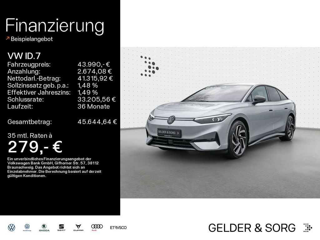 Volkswagen ID.7 Pro RFK*Matrix*Navi*ACC*AHK*HuD*Massage