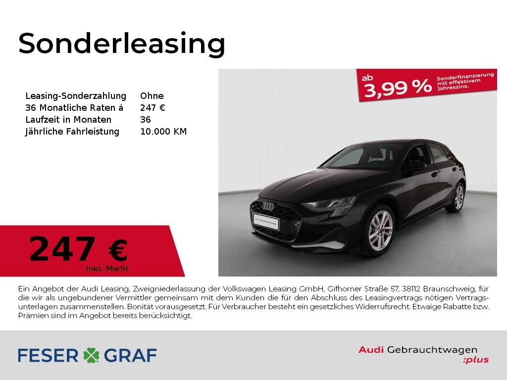 A3 Sportback 30 TFSI advanced,LED,AZV,Navi+,VC