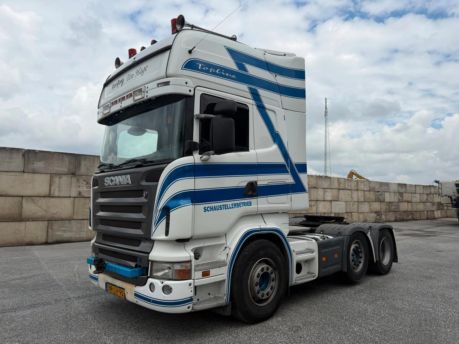 Scania R420 Topline, 6x2 retarder