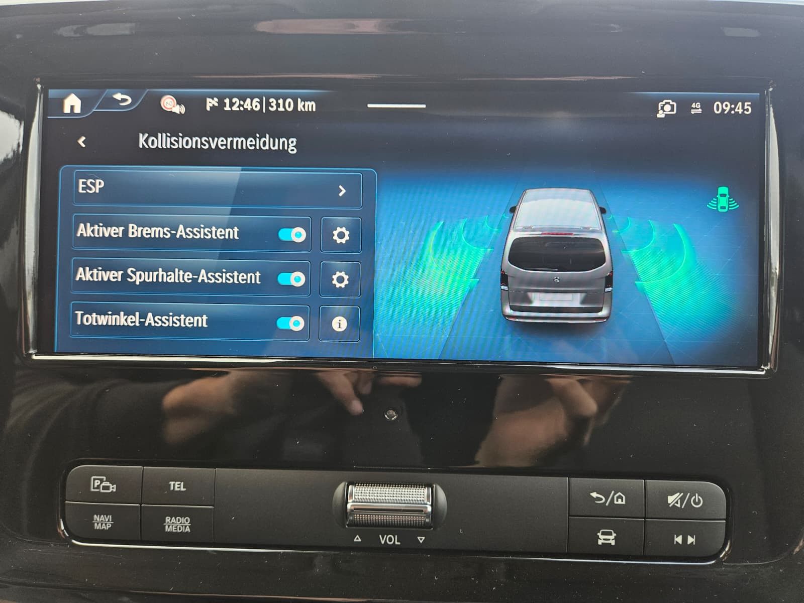 Fahrzeugabbildung Mercedes-Benz Vito 119 Tourer lang SELECT Sport LED*LEDER*AHK