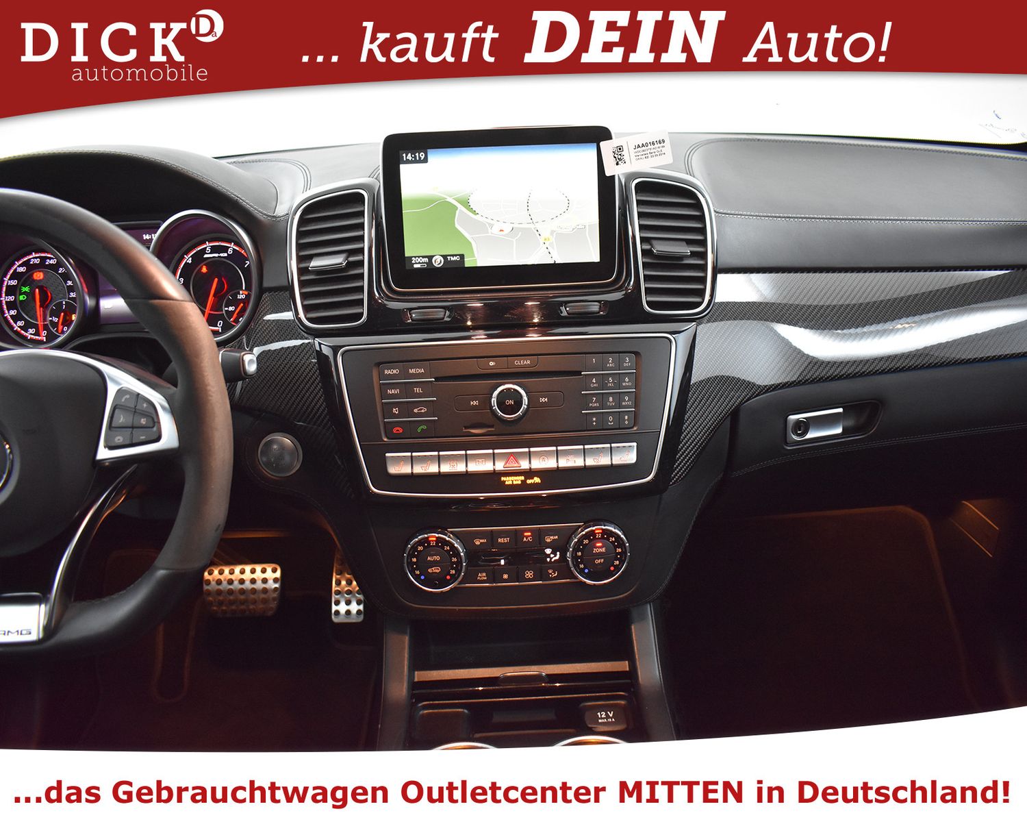 Fahrzeugabbildung Mercedes-Benz GLE 63 S Coupe AMG 4M >AIRM+PANO+STNDHZ+B&O+VOLL
