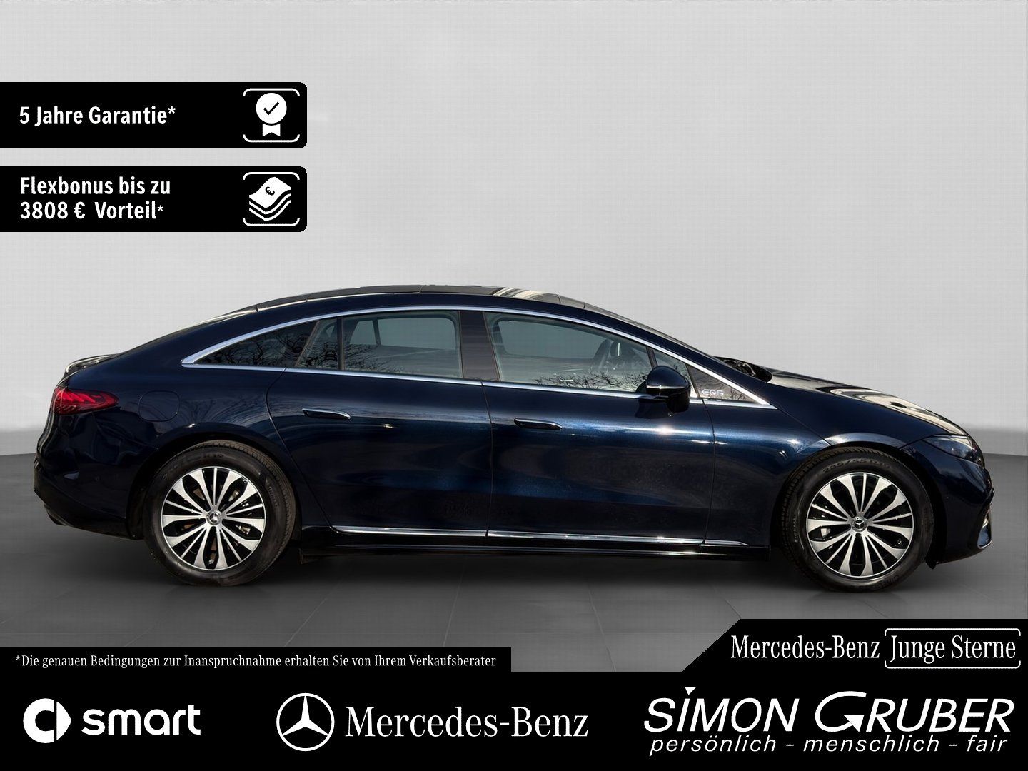 Fahrzeugabbildung Mercedes-Benz EQS 500 4M AMG Pano 4*Massage Sitzklima 118kwh