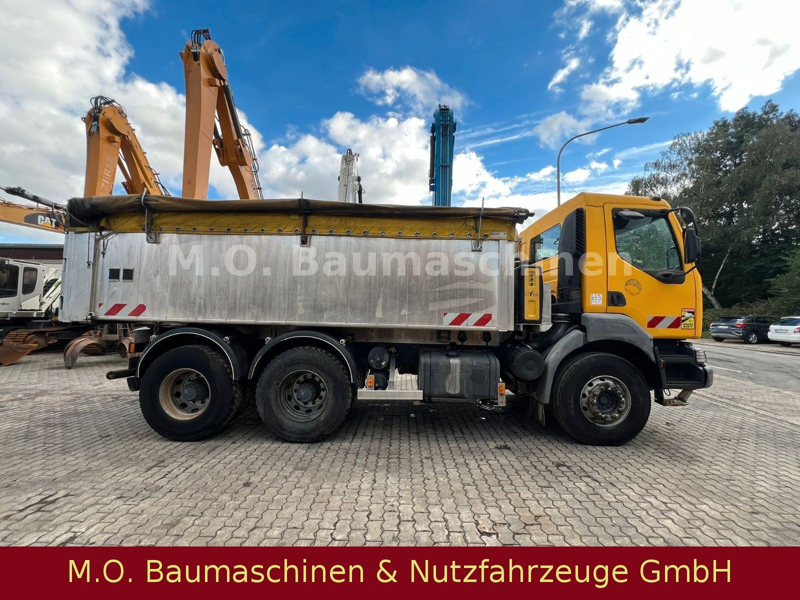 Fahrzeugabbildung Renault Kerax 370.26 / 6x4 /Alu Kipper /