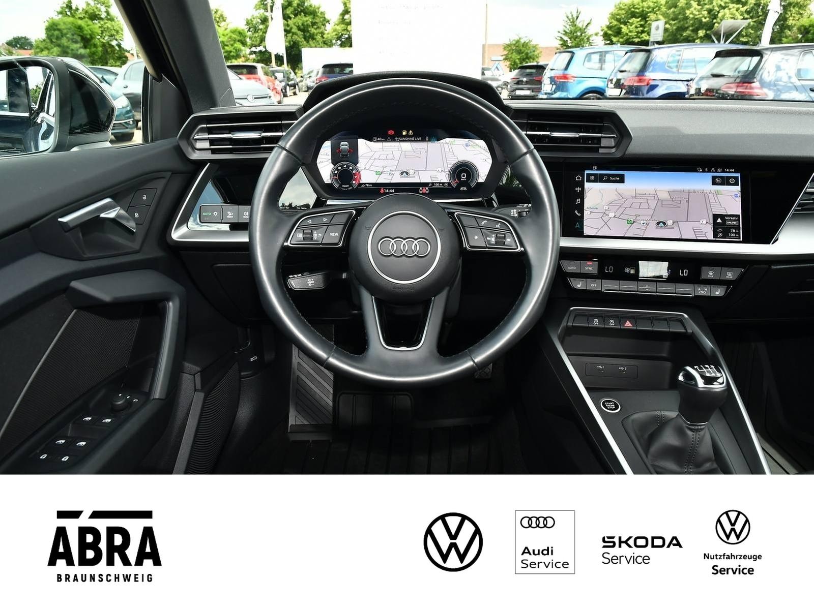 Audi A3 Sportback 30 1.0 TFSI LED+NAV+PDC+GRA+SHZ, миниатюра 15