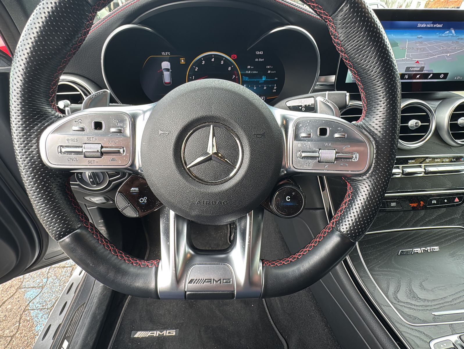 Mercedes-Benz GLC 43 AMG 4 Matic Voll Klappe Perfor. Pano Matt foto 19