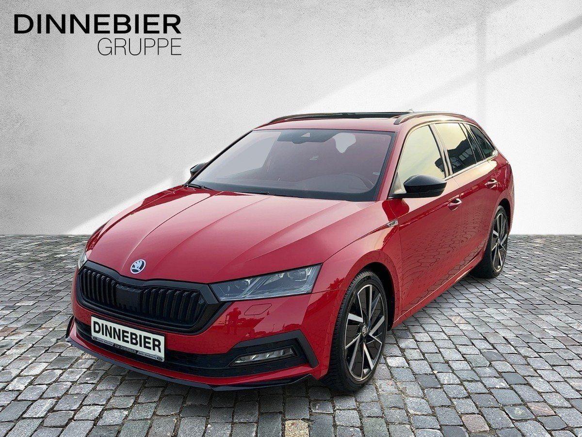 Skoda Octavia Sportline 2.0 TDI LED+Glasdach+PDC imagem 2