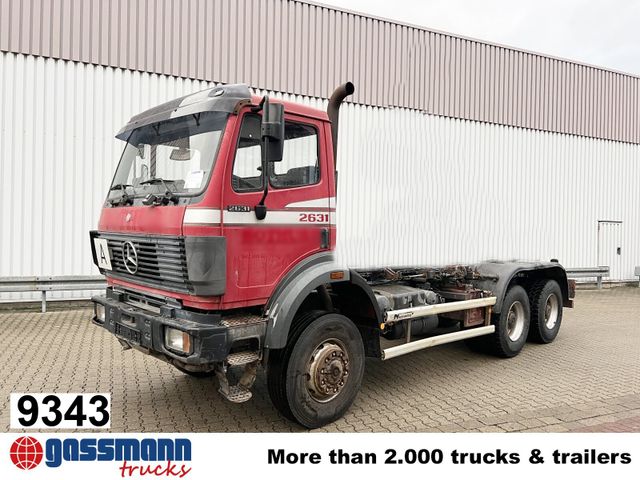 Mercedes-Benz SK 2631 AK 6x6, Full Steel, Manual, 2x13t Achsen