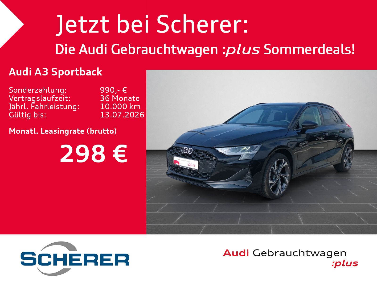 Audi A3 Sportback 30 TFSI S tronic SHZ RFK KLIMA PLUS