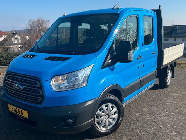 Ford Transit*Pritsche Doka*1HD*Klima*EU6*AHK 2,7T