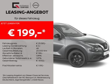 Nissan Leasingangebot: Nissan Juke TEKNA Automatik Winter/360°/Carplay/beh.WS