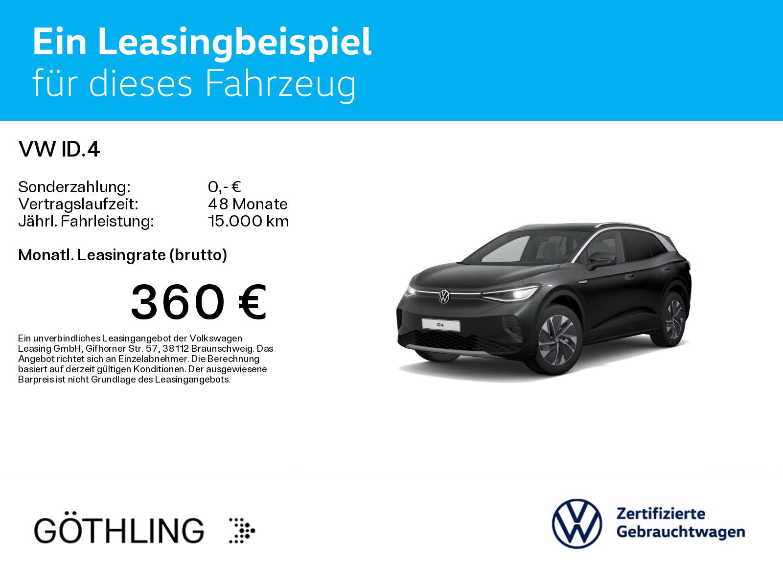 Volkswagen ID.4 Pure Performance NAVI 360 IQ.LIGHT EL.HECK foto 2