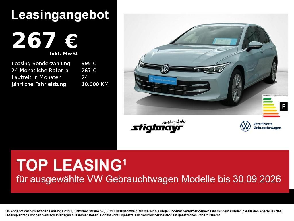 Volkswagen Golf VIII Style 4Motion 2.0 TSI DSG +Standheiz.