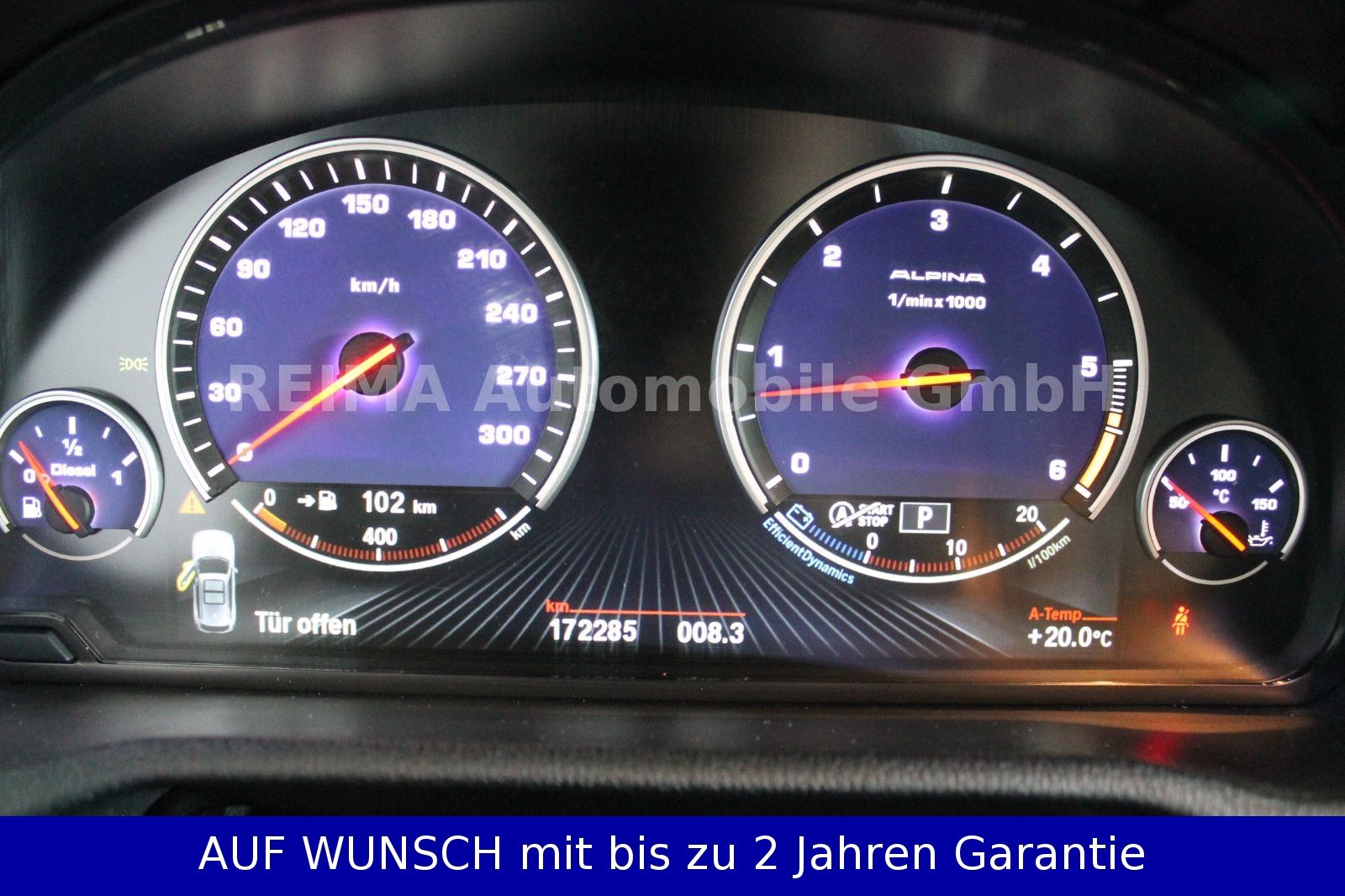 Fahrzeugabbildung ALPINA XD3, Pano-Dach, HUD