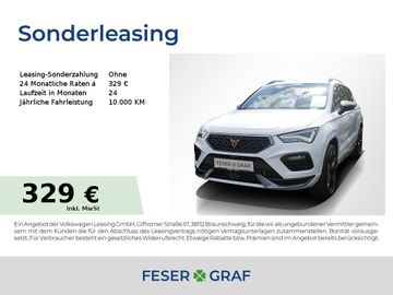 Cupra Leasingangebot: Cupra Ateca 2.0 TSI 4D DSG 360° Kessy Navi Sitzh.