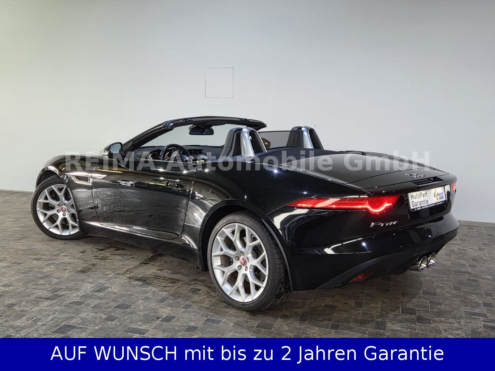Fahrzeugabbildung Jaguar F-Type 3,0i V6 Cabrio, Klappenauspuff, Meridian