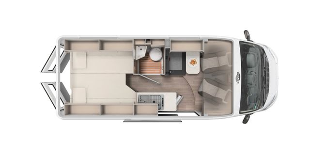 Carado CV 602 PRO AUTOMATIK ALLE Pakete+Dieselheizg. TV