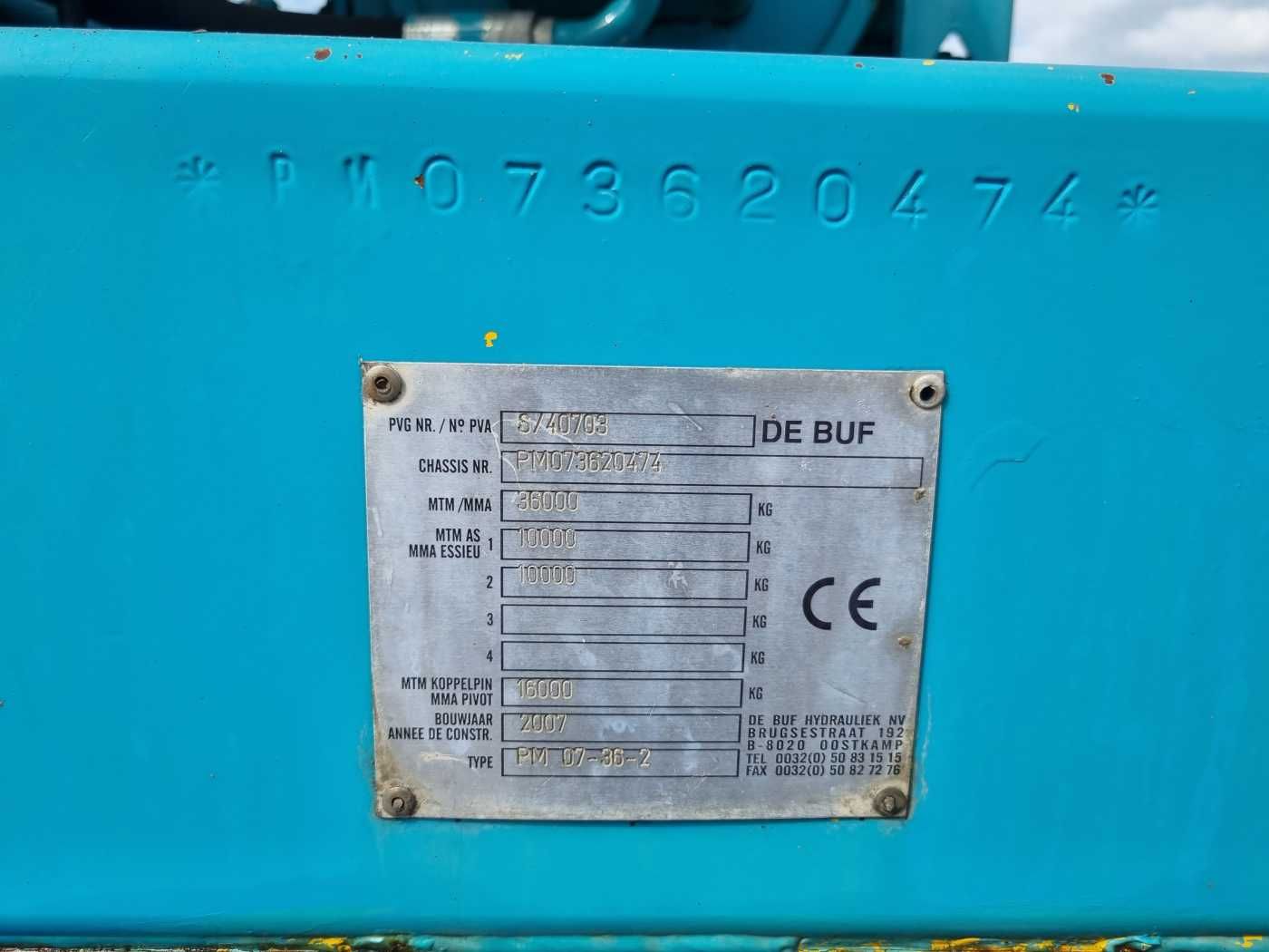 Fahrzeugabbildung Andere De Buf Beton-Mischer 9m³/Sermac 24m Betonpumpe