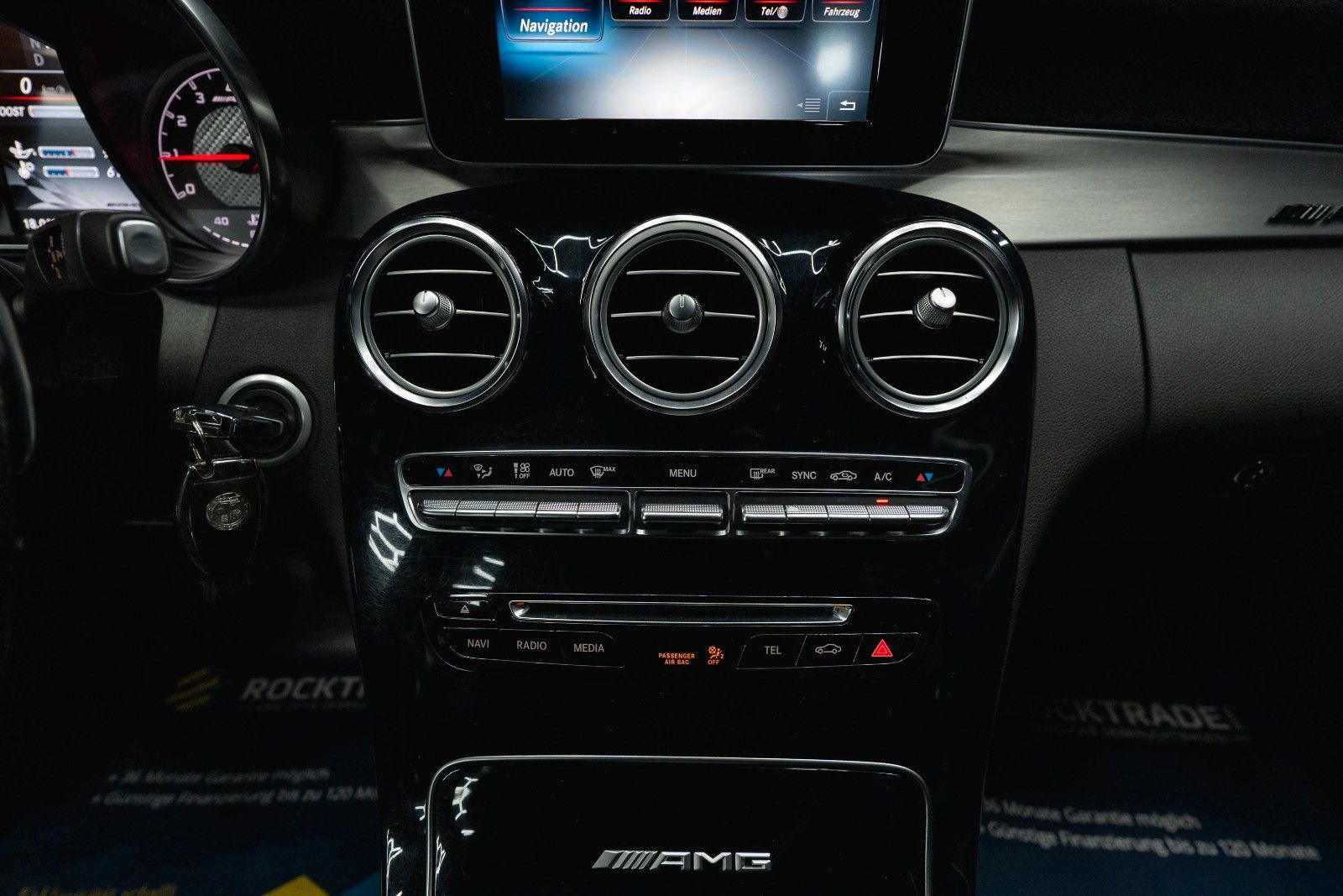 Fahrzeugabbildung Mercedes-Benz C 63 AMG Lim. | BURMESTER | LED | Top Zustand