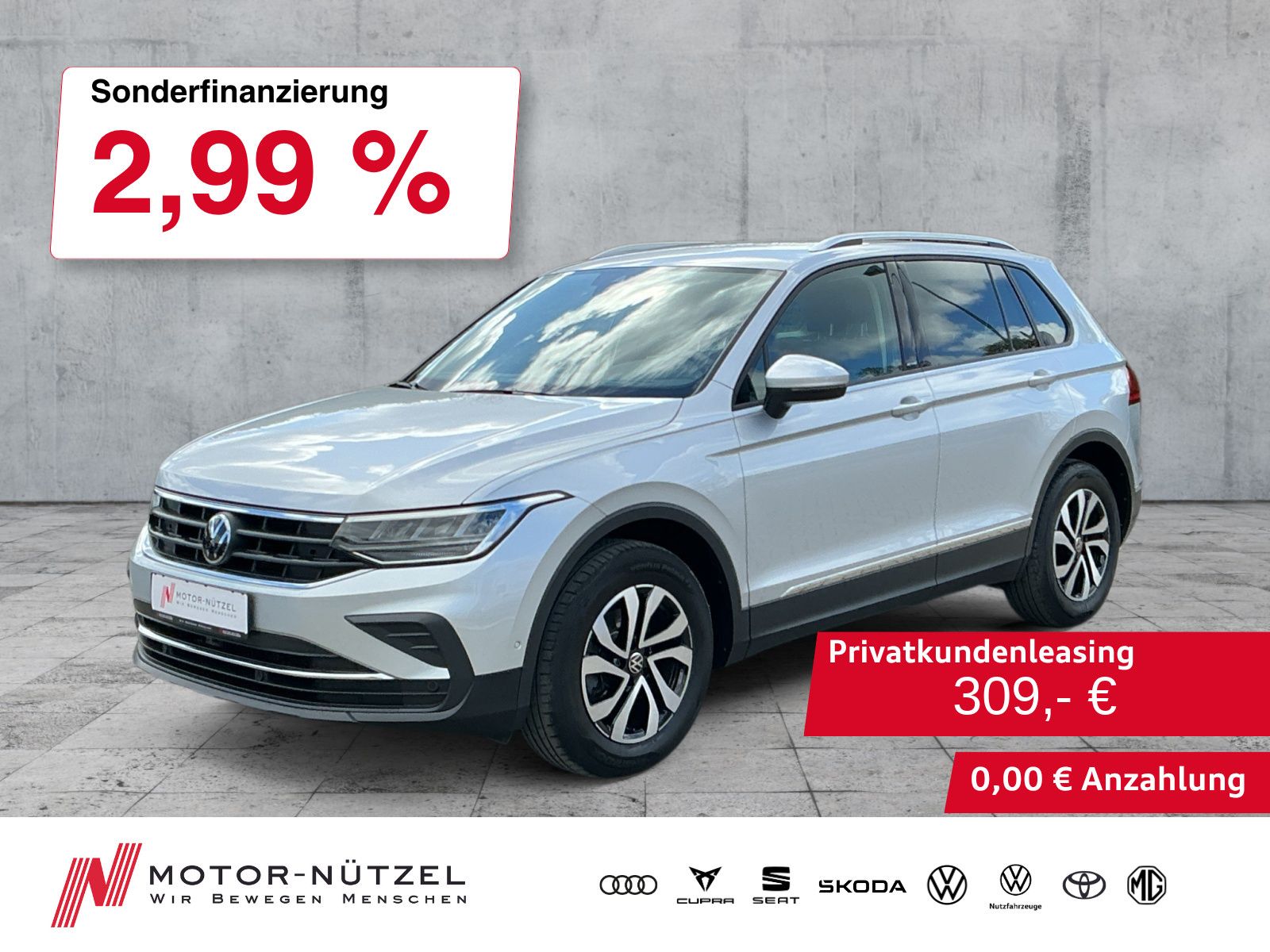 Volkswagen Tiguan 2.0 TDI DSG LIFE LED+NAVI+APP+ACC+SHZ+RFK