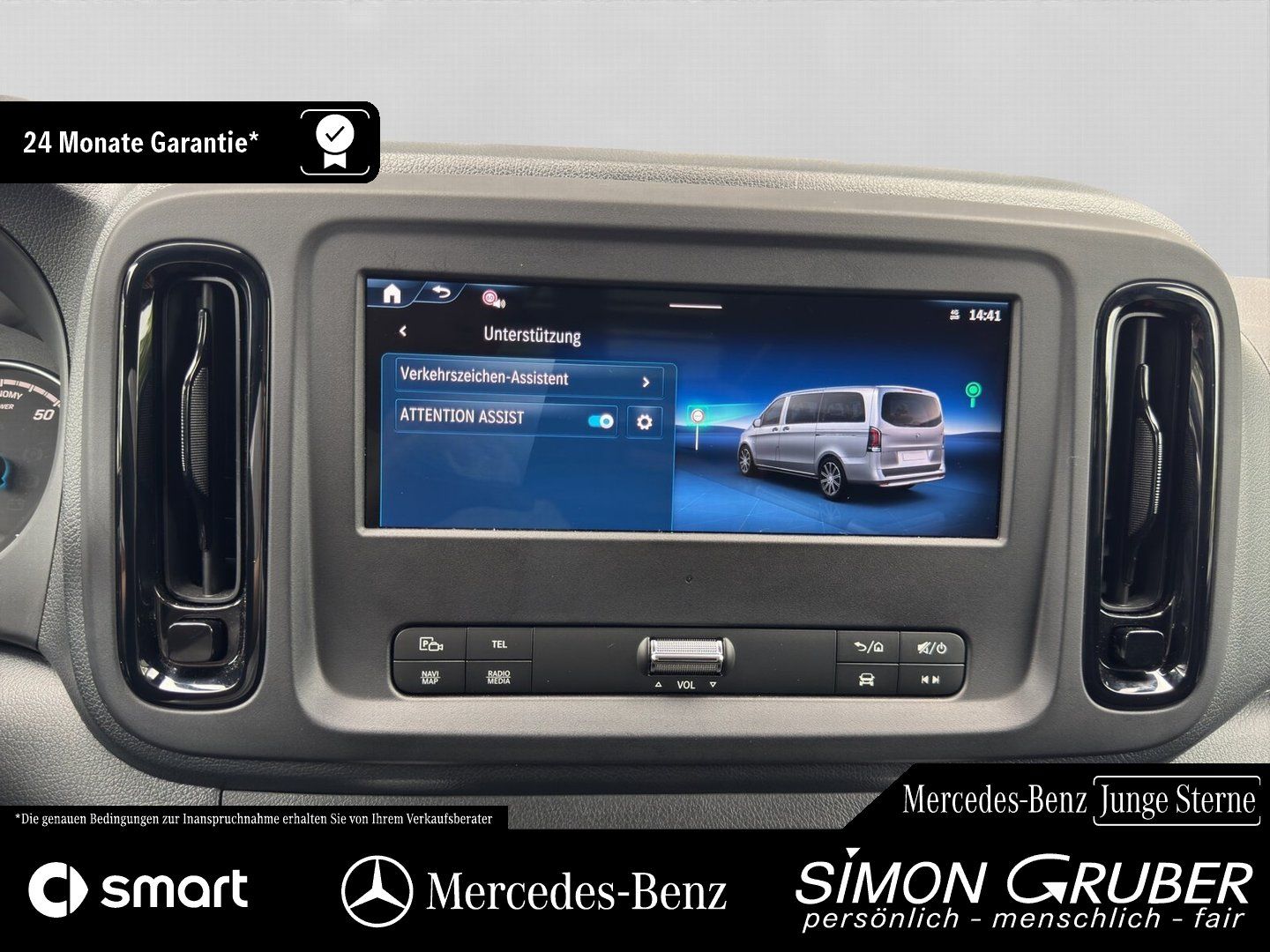 Fahrzeugabbildung Mercedes-Benz eVito 112 Kasten Lang Multibeam Kamera Sitzhzg.