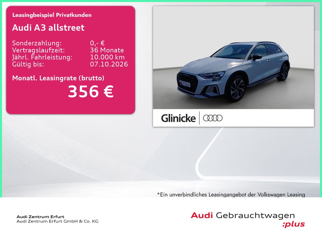 A3 allstreet 40 TFSI e S tronic Matrix S-line Na
