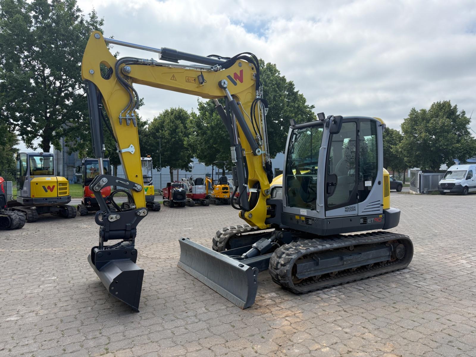 Wacker ET 90, Bj 25, 150 BH, hydr. VA, Powertilt HS08