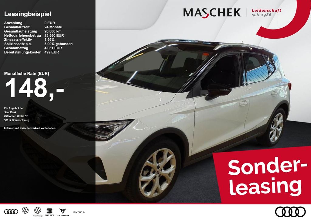 Seat Arona FR 1.0 TSI Sonderleasing! Navi VC VollLED
