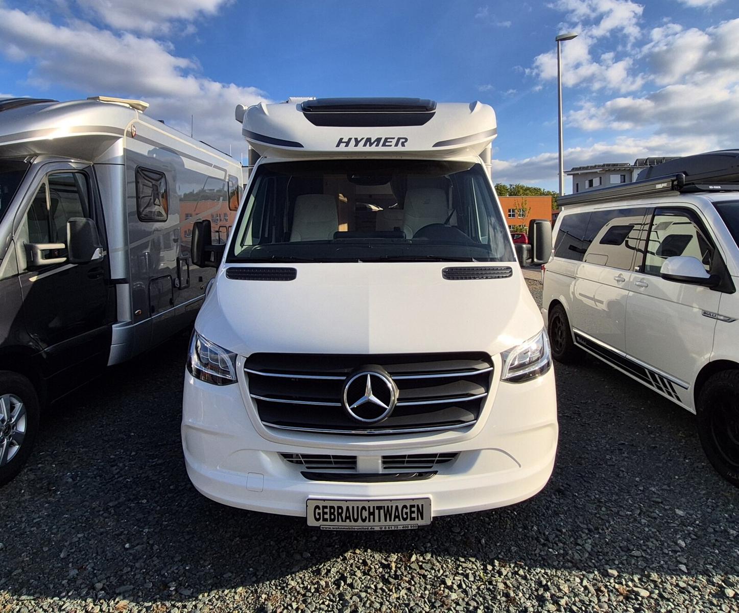 HYMER / ERIBA / HYMERCAR B-Klasse MC T WhiteLine 550 WOHLFÜHLOASIS QUERBE