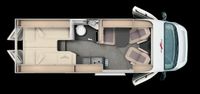 Malibu relax 640 LE R -Modell 26 -Markise -4t Chassis (16/17)