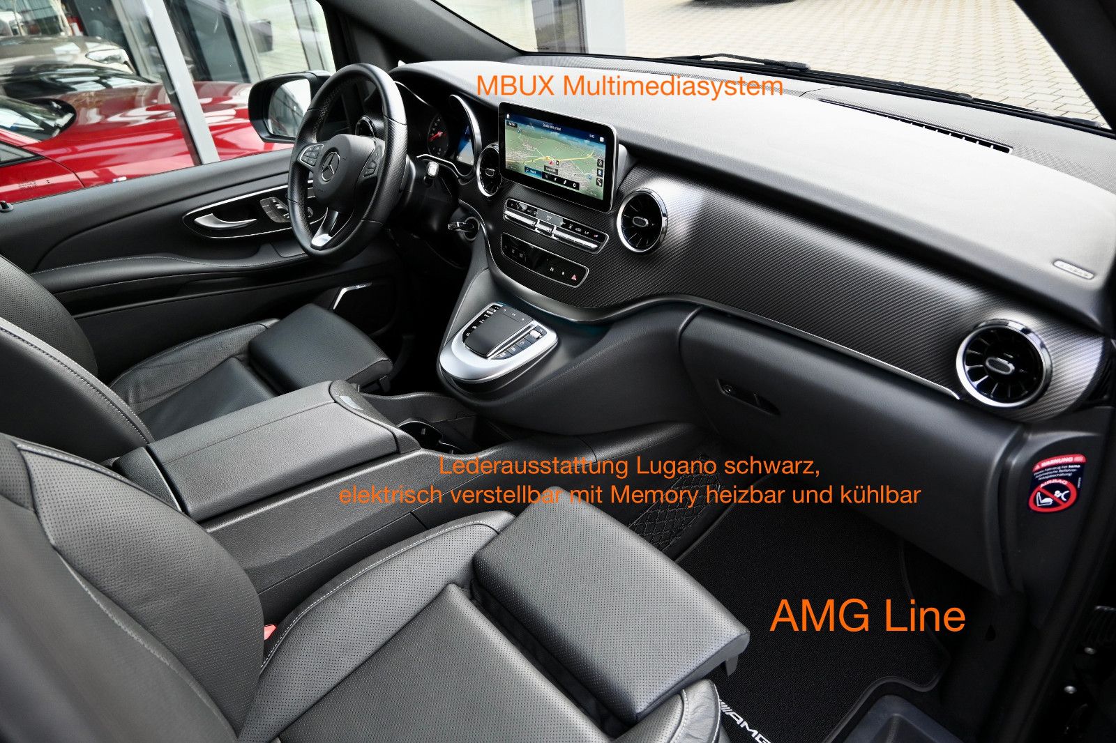 Fahrzeugabbildung Mercedes-Benz V 250 d 4Mat. AMG extralang °AIRMATIC°AHK°STHZ°