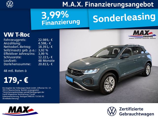 T-Roc 1.0 TSI LIFE LED+NAVI+PDC+SITZHZG+ALU+APP+
