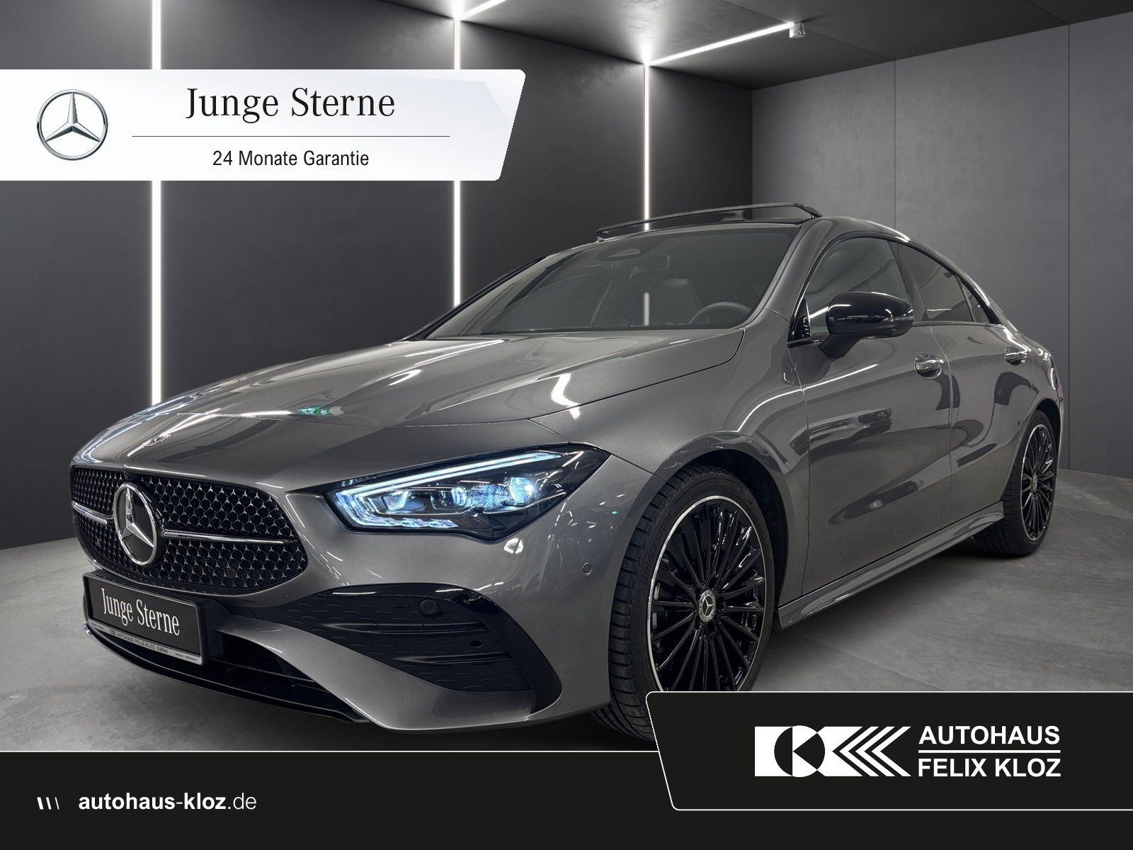 Fahrzeugabbildung Mercedes-Benz CLA 200 AMG Plus*Pano*HUD*19"*Night*MBeam*Totwi*