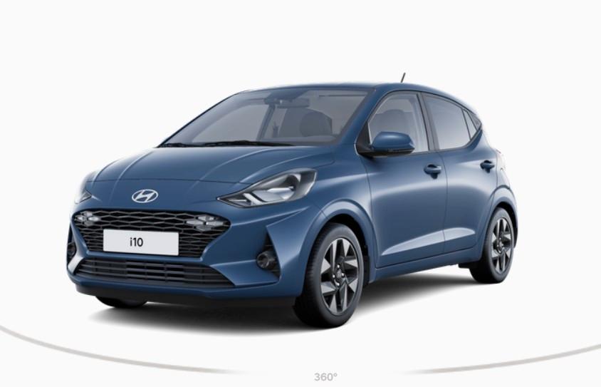 Hyundai i10 1.0 KLIMA-PDC-And.App-NAV-CAM-Tempom-LKAS