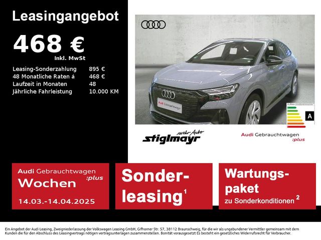 Audi Q4 e-tron Sportback 45 ACC+AHK+MATRIX+PANO