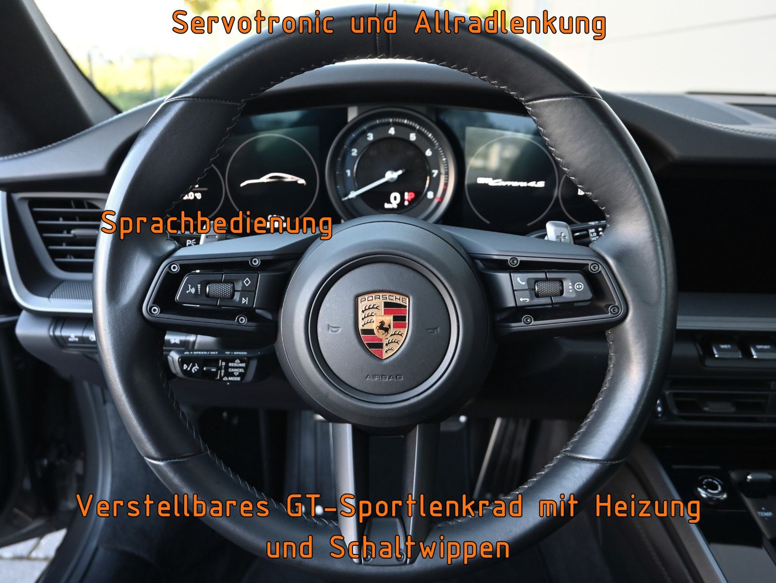 Fahrzeugabbildung Porsche 911 992 Carrera 4S Coupé °SPORT DESIGN°ACC°BOSE°