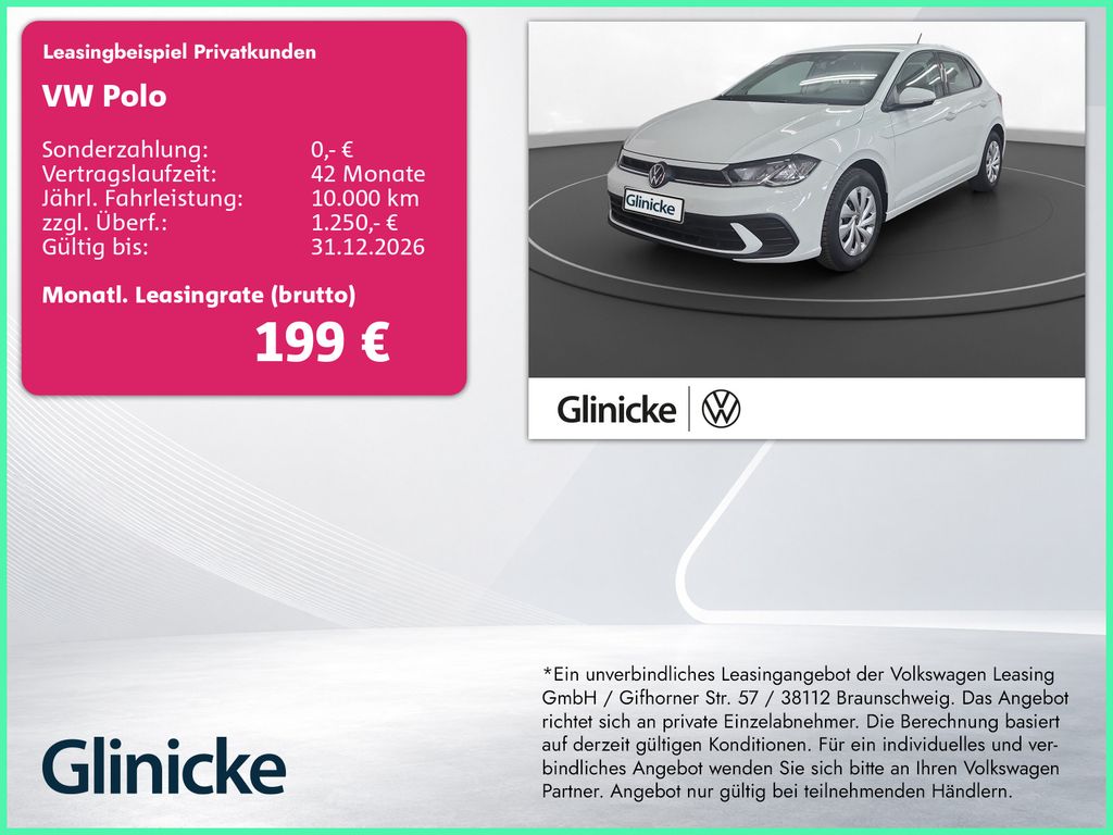 Polo Life 1,0 l TSI Automatik Kamera Allwetter
