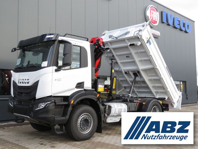 Iveco AD200X40/P / Palfinger Ladekran