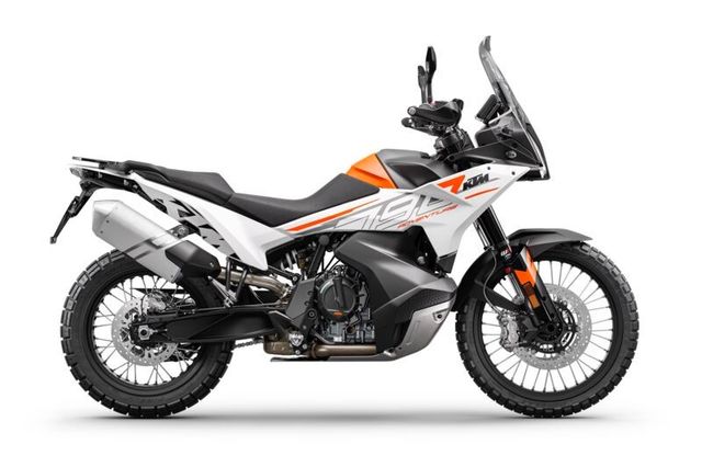 KTM 790 Adventure 2023 weiß Aktion