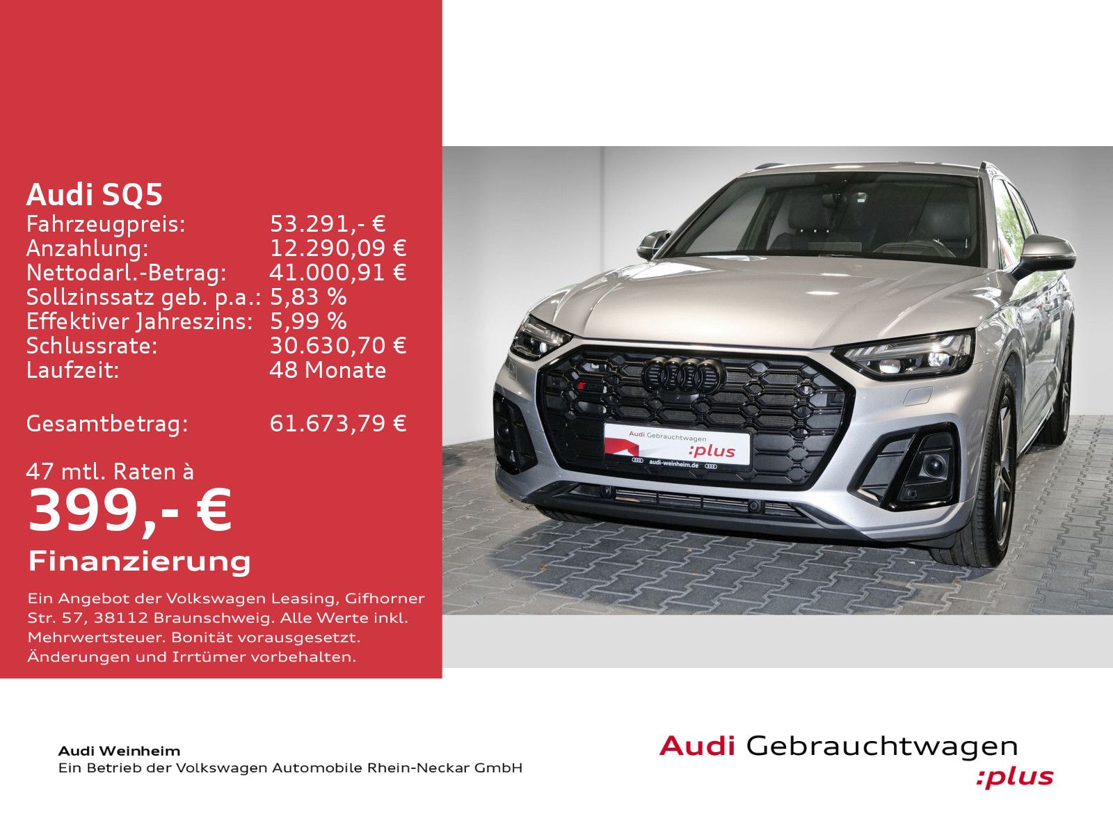 Audi SQ5 3.0 TDI Matrix LED Black Paket Head Up UVM foto 2