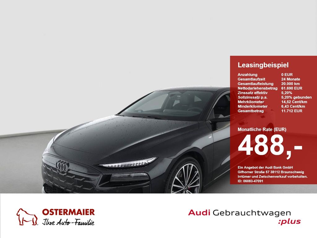 Audi A6 Sportback e-tron S-LINE NP:94tEUR! AHK.PANO.S