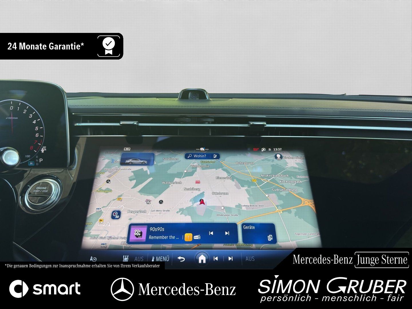 Fahrzeugabbildung Mercedes-Benz E 300 e AMG Pano Superscreen Sitzklima HUD Burm