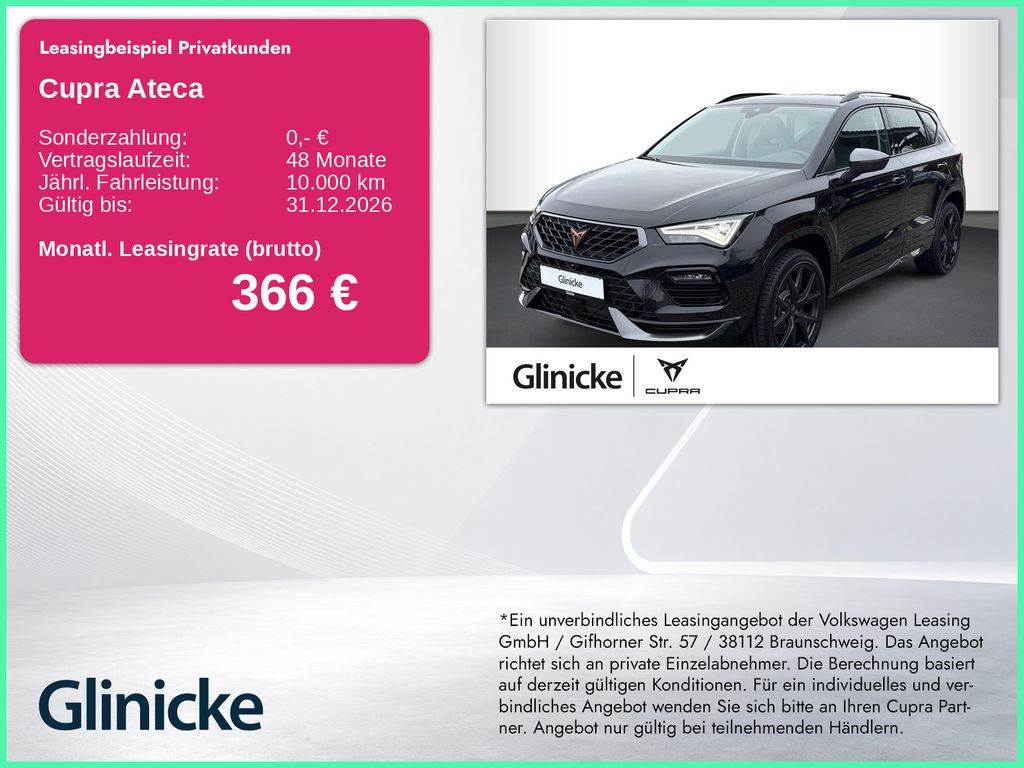 Ateca 1.5 TSI Tribe Edition DSG, AHK, RFK