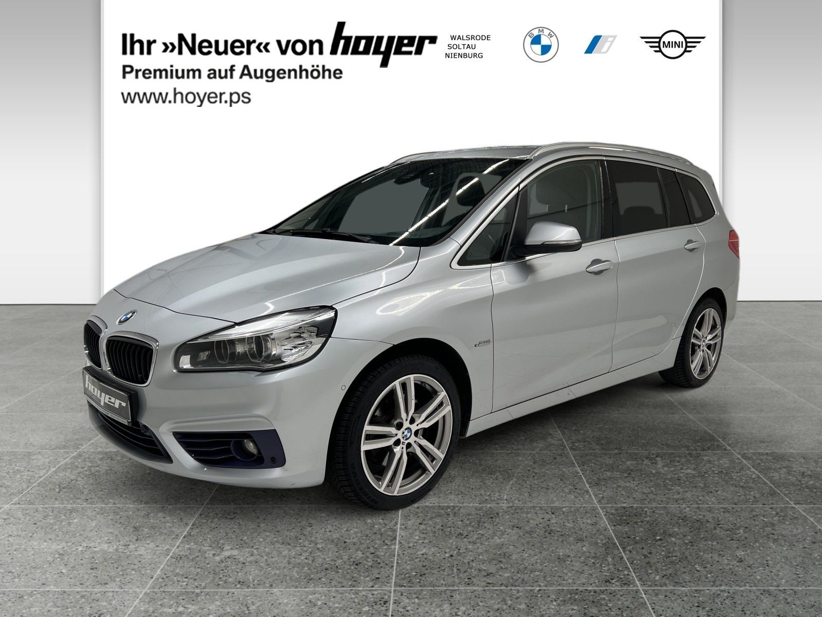 BMW 218d Gran Tourer Sport Line LED 3.Sitzreihe Shz