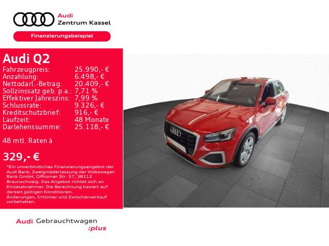 Audi Q2 30 TFSI Matrix Navi Kamera AHK Teilleder