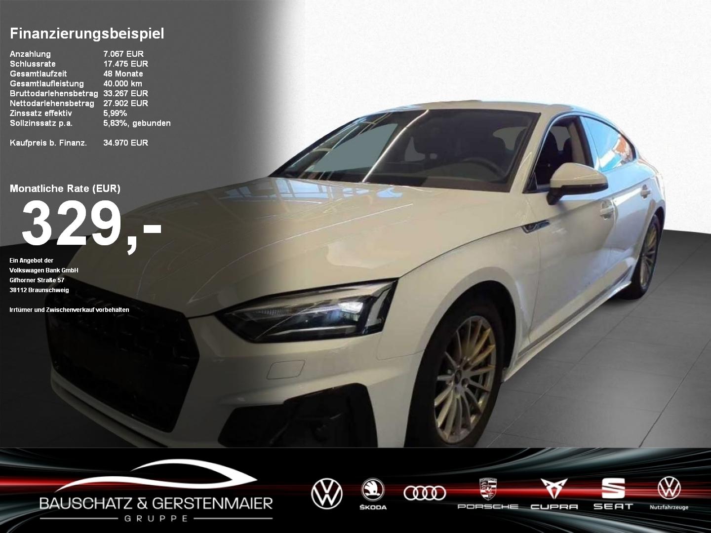 Audi A5 Sportback 45 TFSI quattro S line *LED*SOUND*